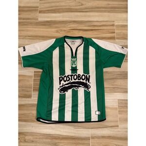 Vintage 2003-2005 Atlético Nacional Medellín Colombia Soccer Shirt Mens L